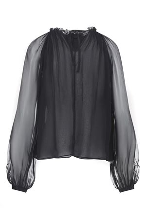 Black Silk Blouse ALBERTA FERRETTI | A021351150555